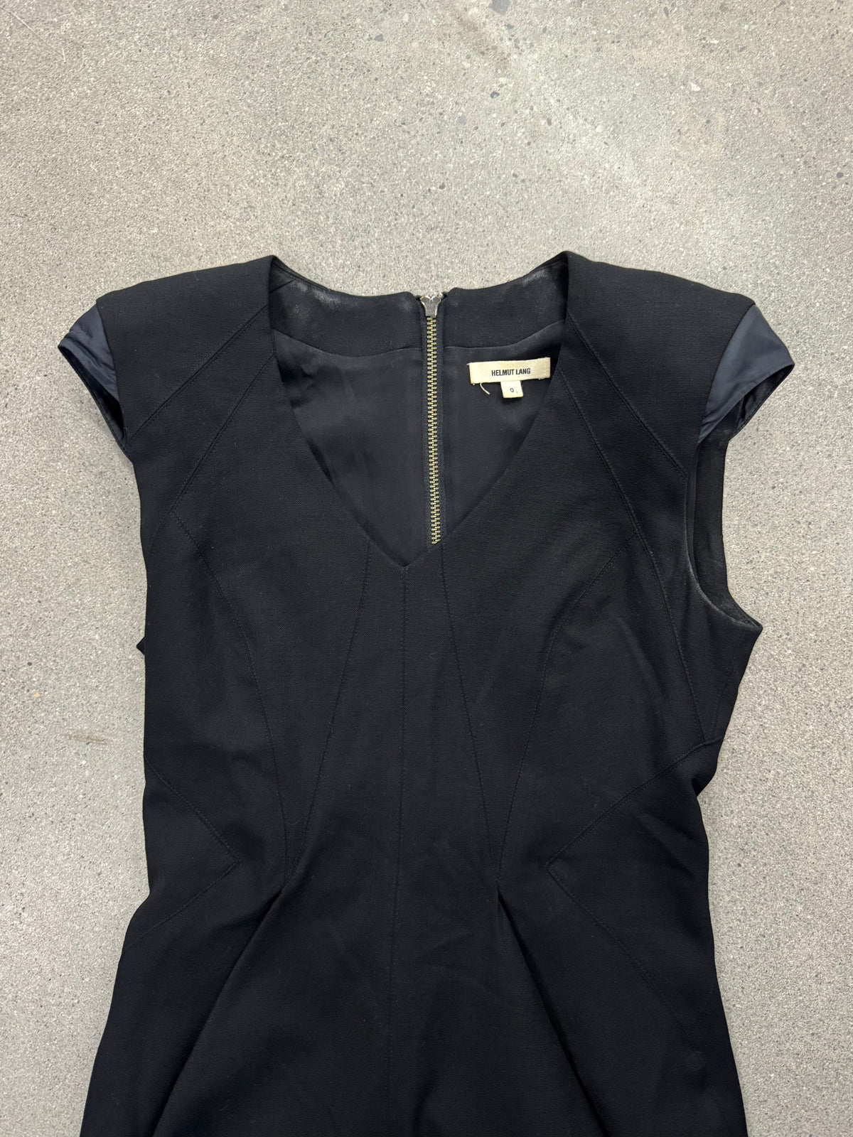 Helmut Lang Virgin Wool Mini Dress - XS