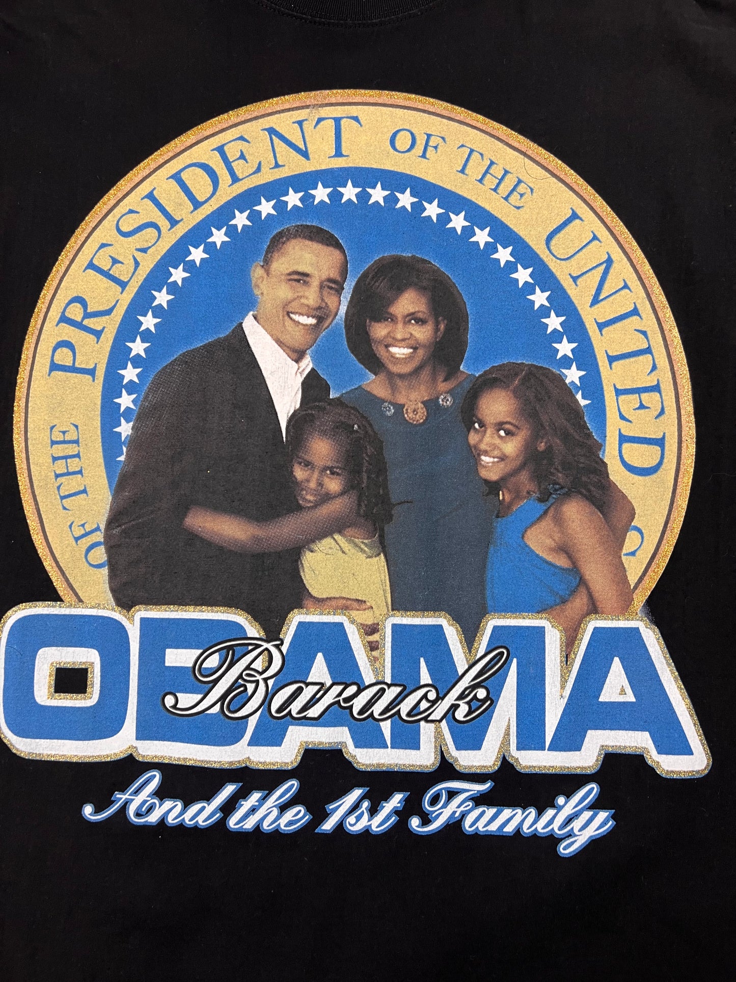 2009 Barack Obama & The First Family T-shirt - XXL