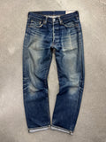 Faded Evisu Japanese Selvedge Jeans - 31”