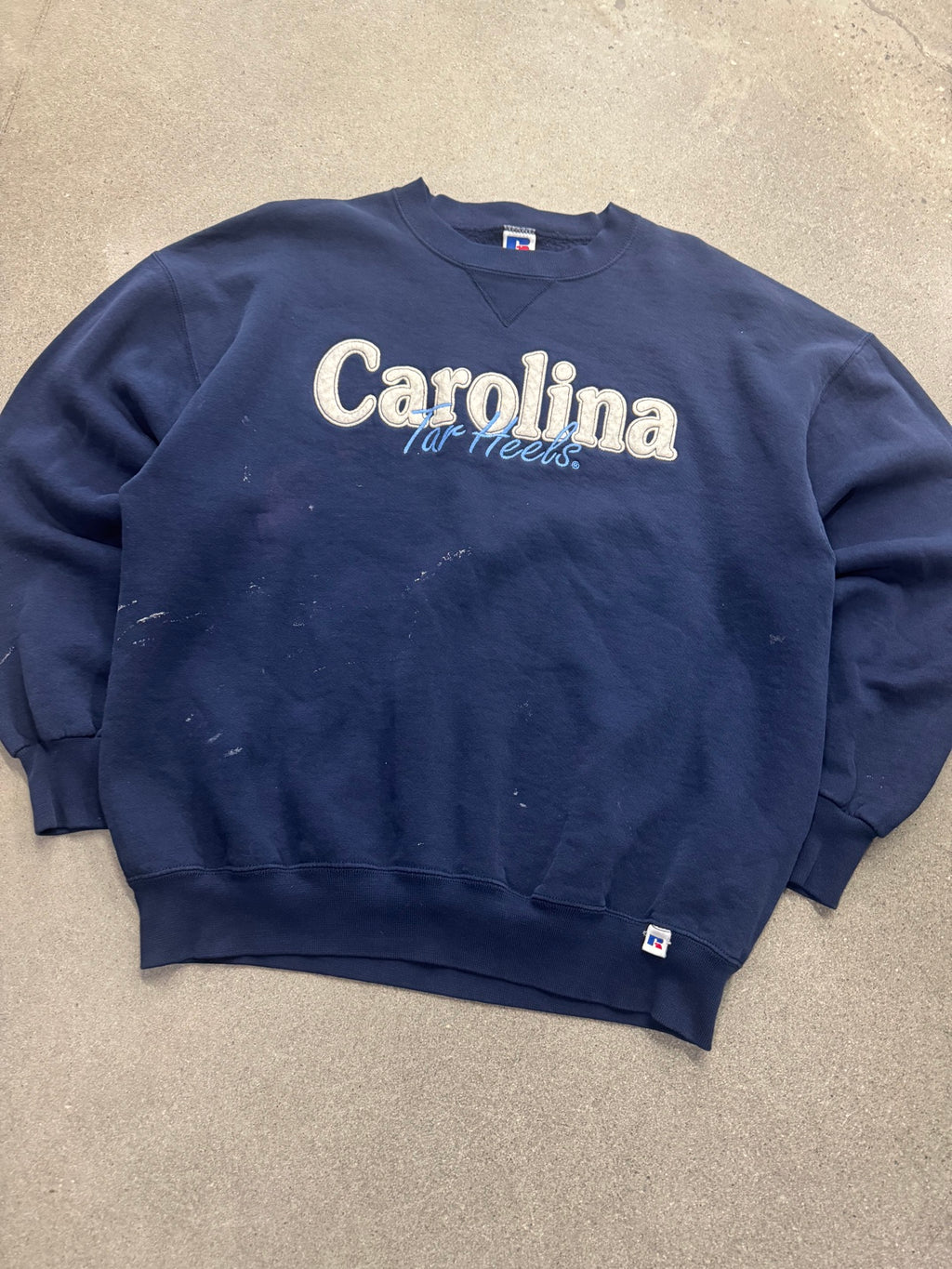 Russell Athletic University Of Carolina Tar Heels Crewneck Sweatshirt - XL