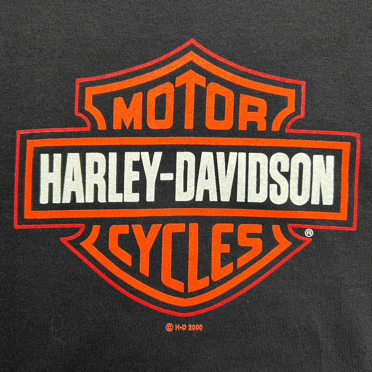 2000 Harley-Davidson Logo T-shirt - XL