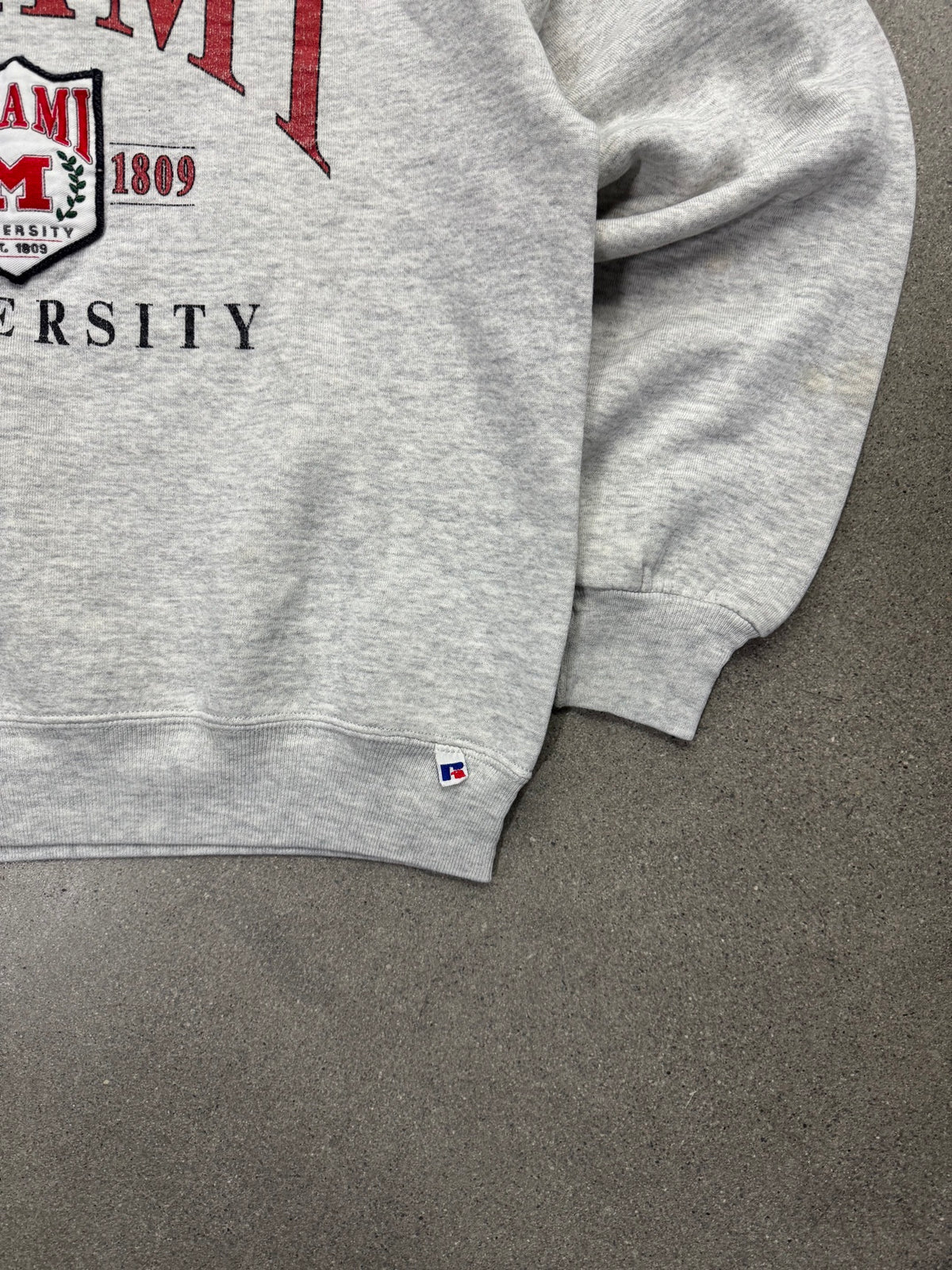 Russell Athletic Miami University Crewneck Sweatshirt - L