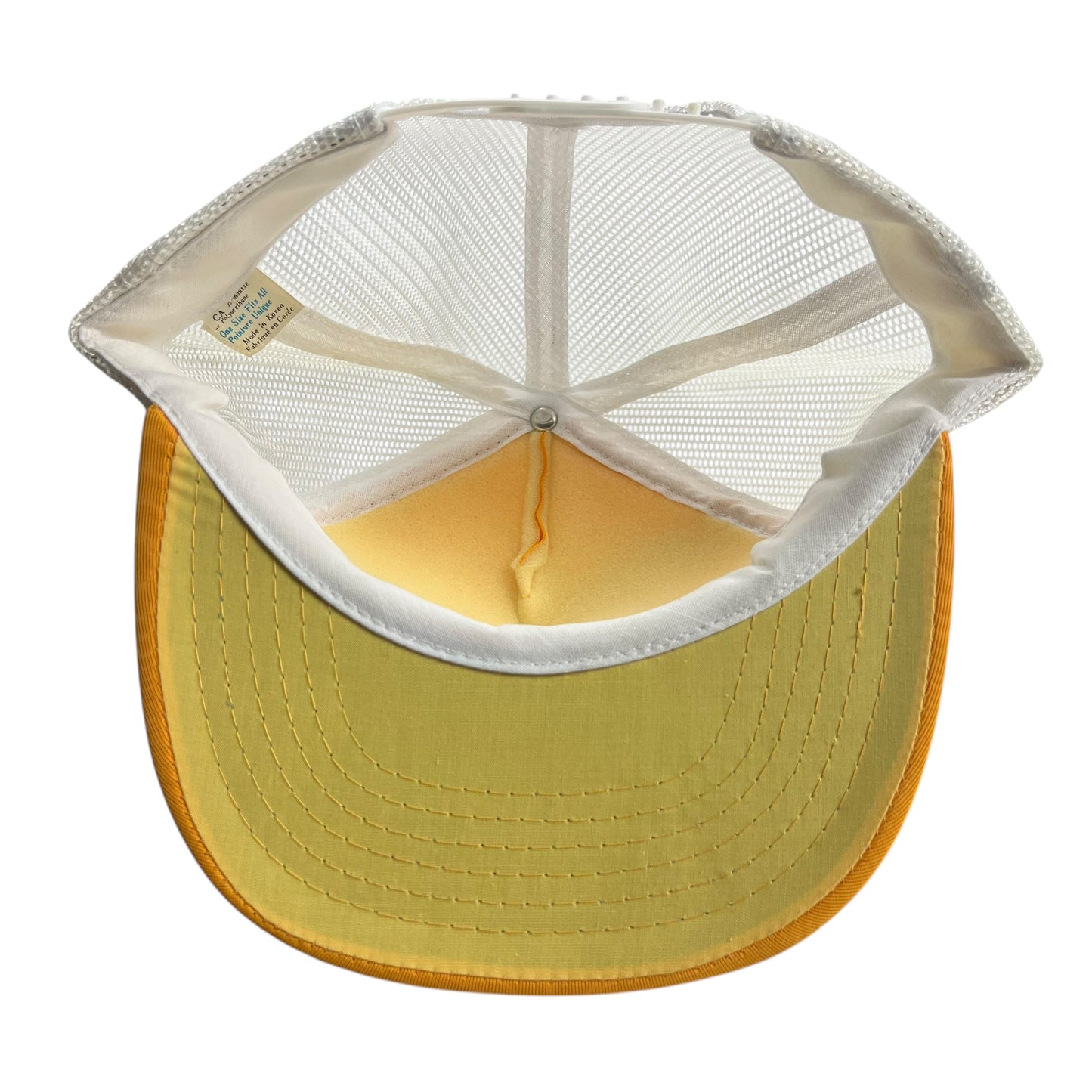 Yellow & White Thompson Folk Festival Trucker Hat