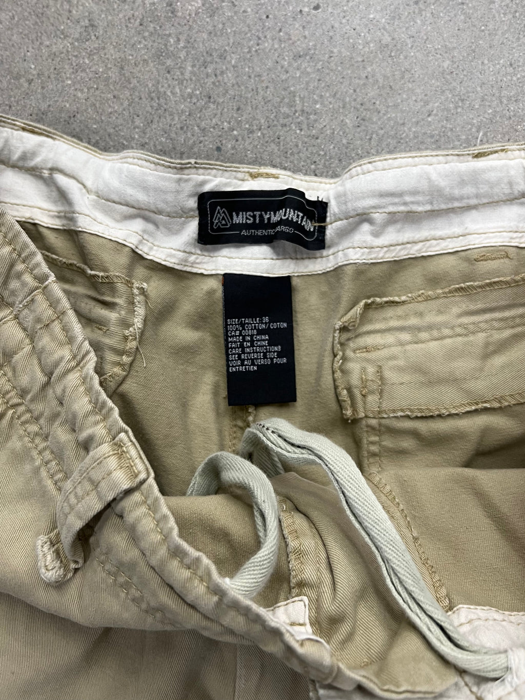 Misty Mountain Baggy Cargo Shorts - 36”
