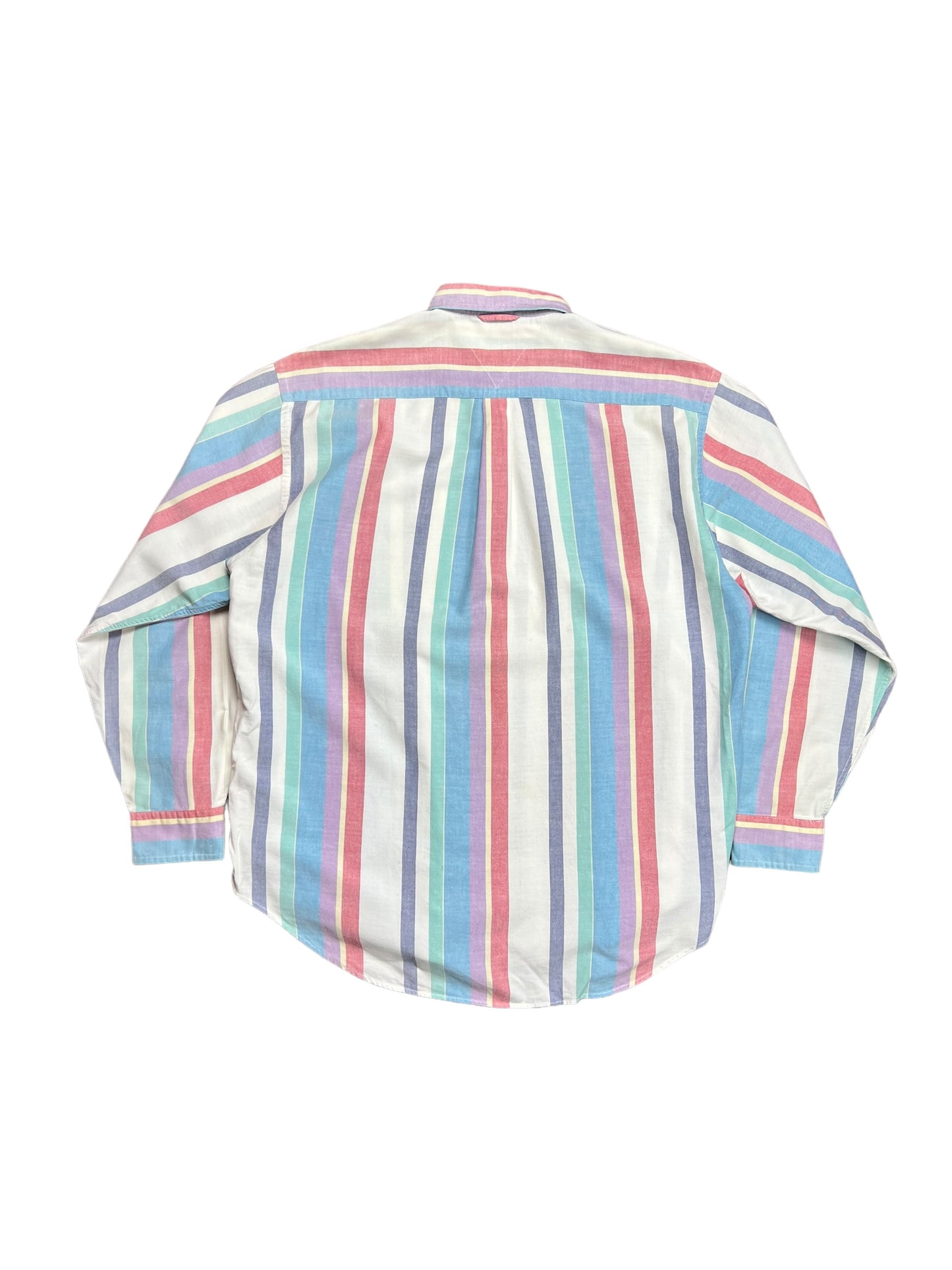 Tommy Hilfiger Striped Button-up Shirt - XL