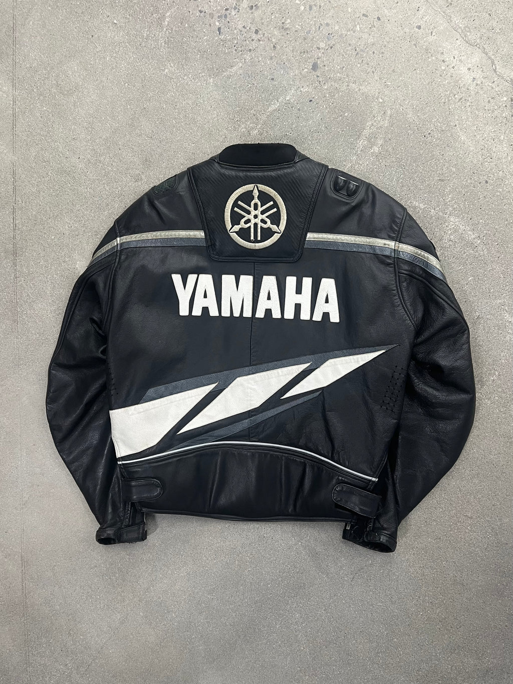 Yamaha Leather Motorcycle Jacket - L