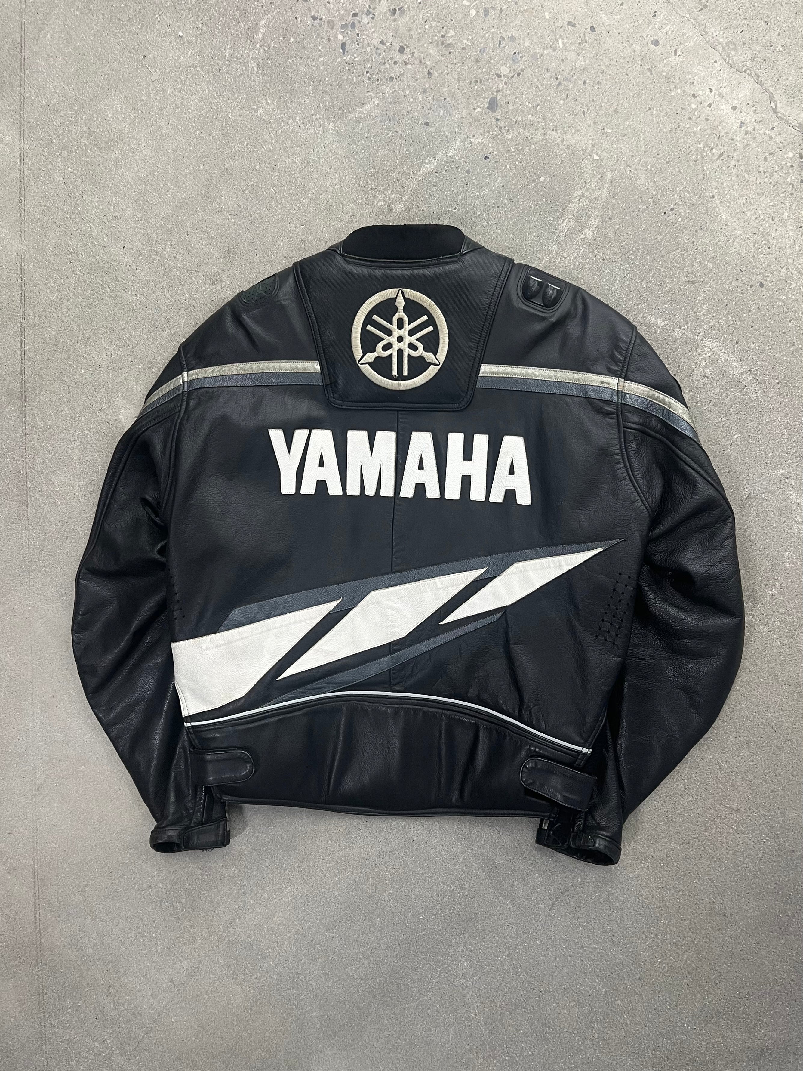 Yamaha Leather Motorcycle Jacket - L