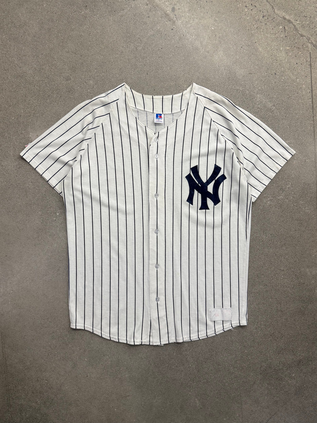 Russell Athletics New York Yankees MLB Pinstripe Jersey - XL