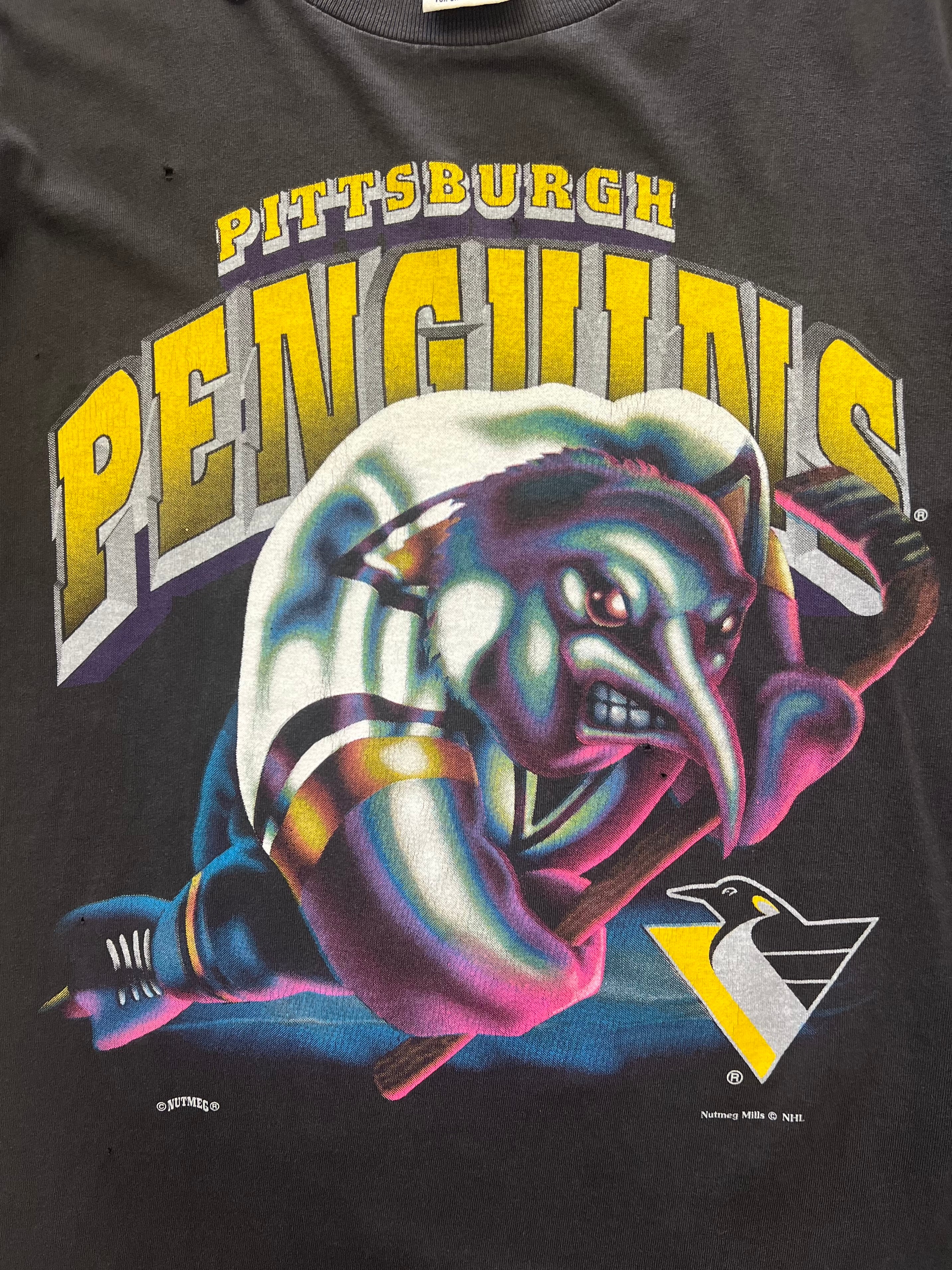 Pittsburgh Penguins NHL Nutmeg T-Shirt - XL