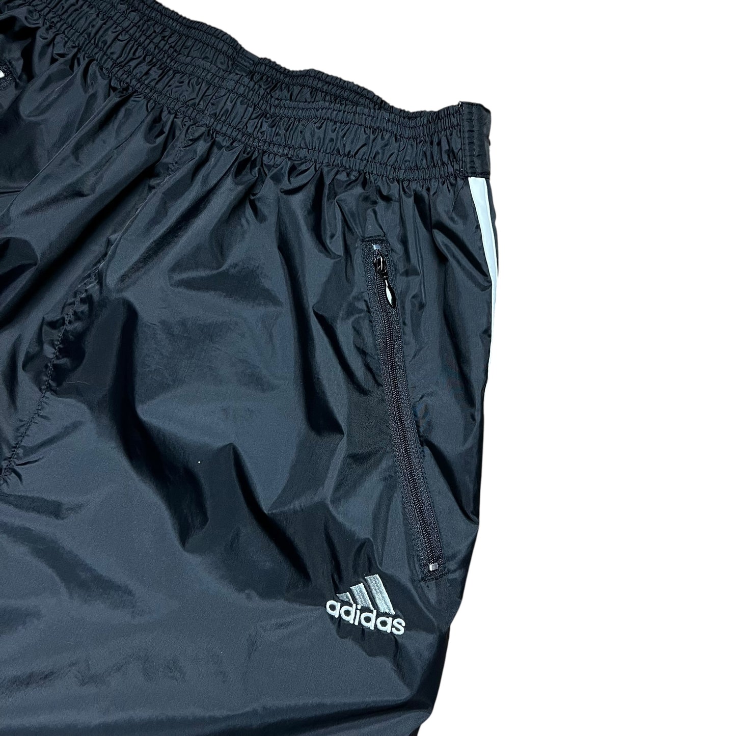 Adidas Mesh Lined Zip-up Track Pants - L