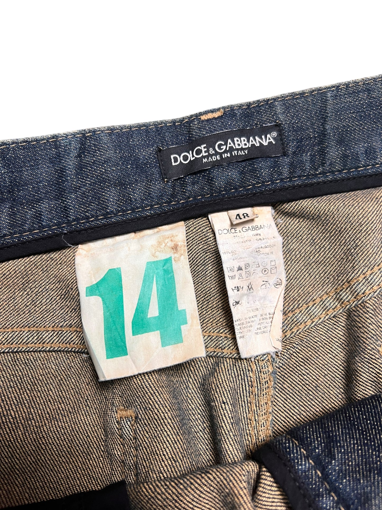 Dolce & Gabbana Dirty Wash Jeans - 34"