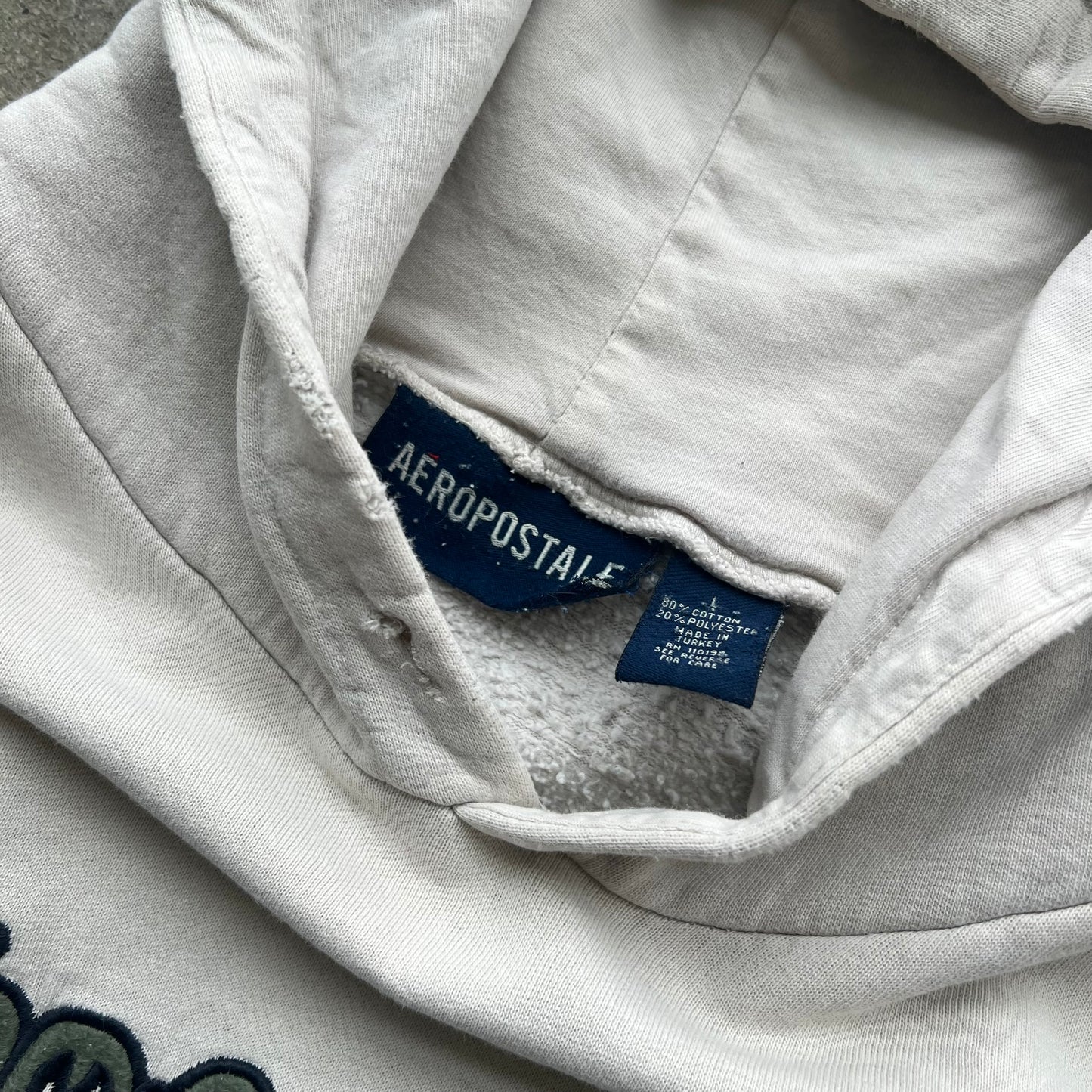 Aéropostale Graffiti Logo Hoodie - L