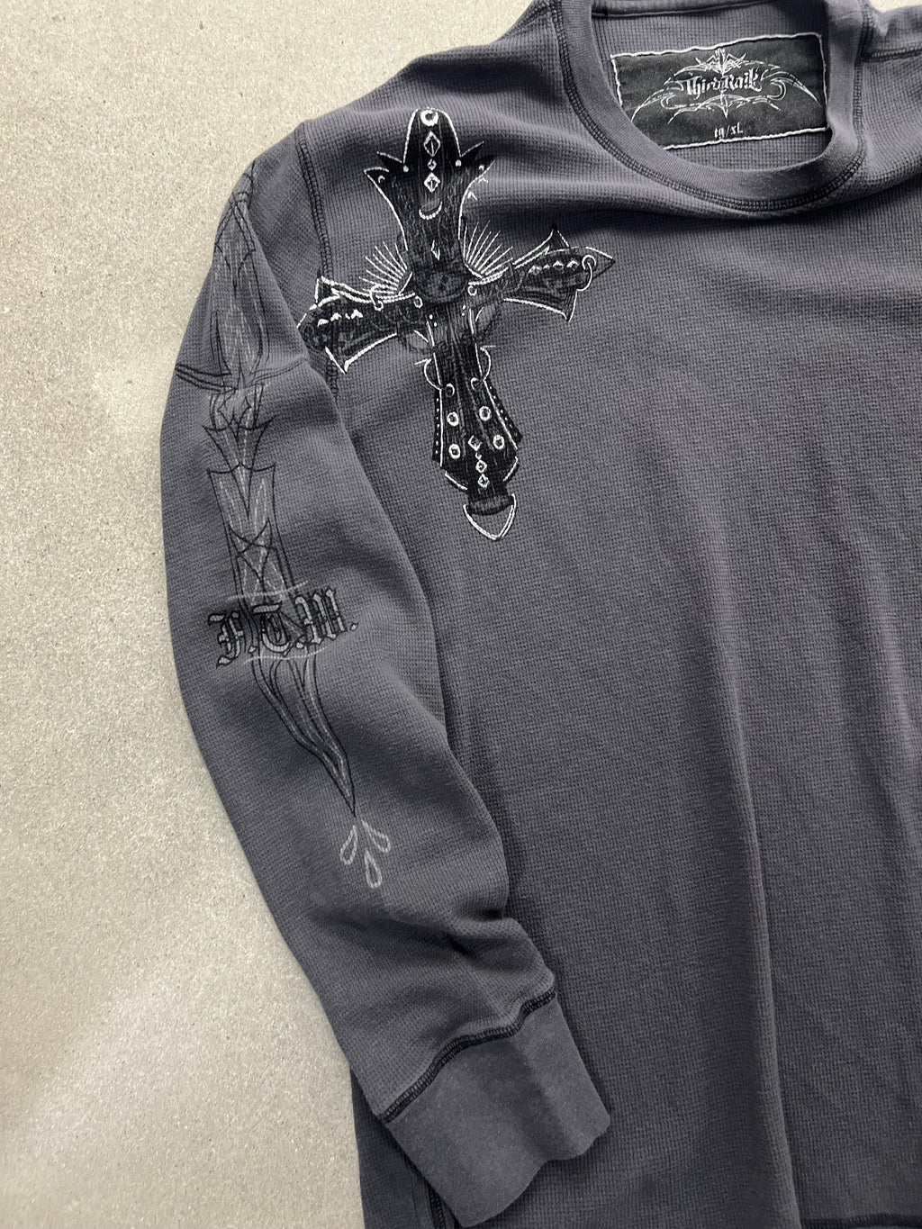 Third Rail Thermal Cross Long Sleeve Shirt - XL