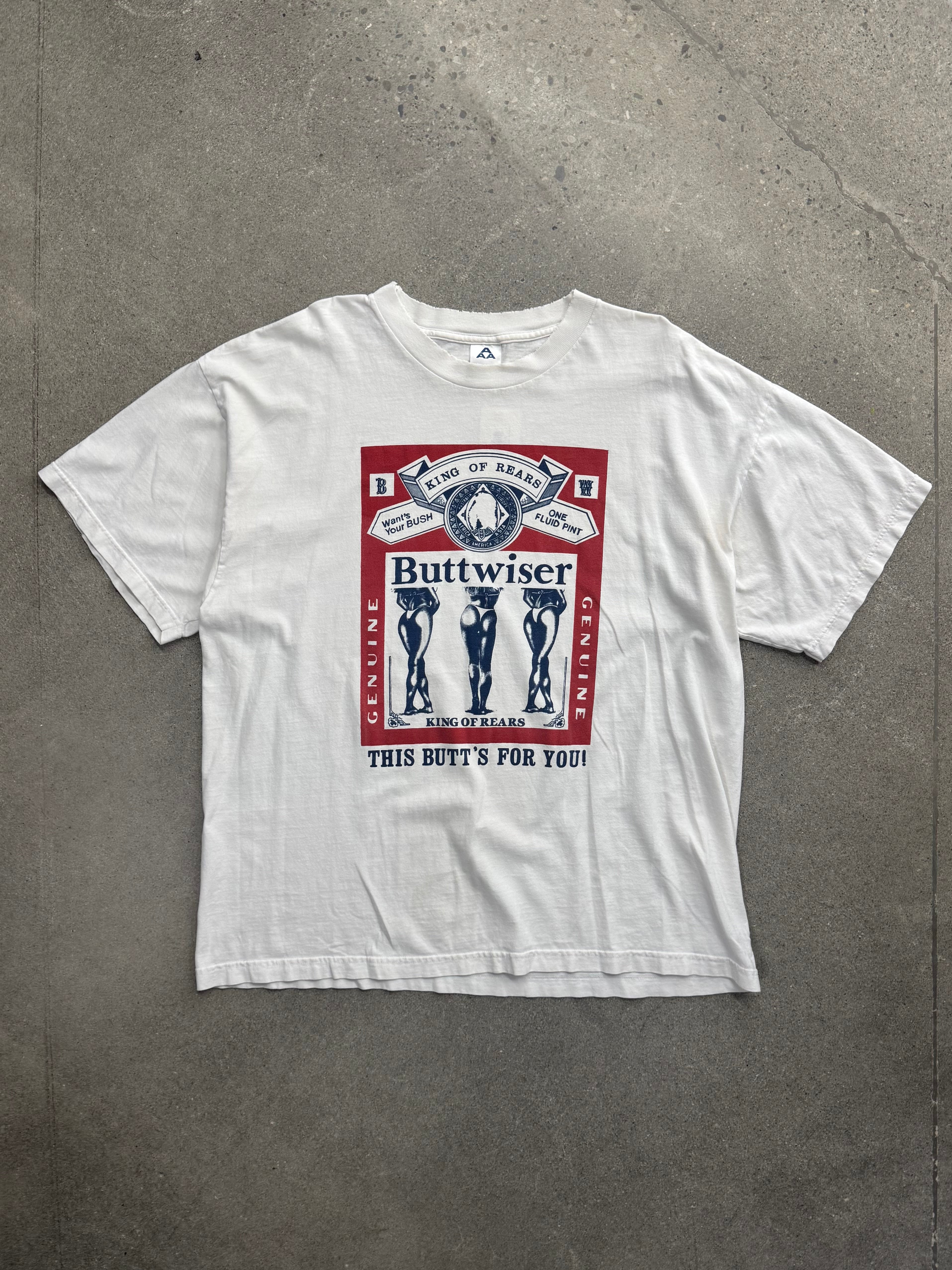 T-Shirt Parodie Buttwiser King Of Rears - XL