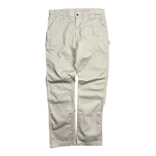 Carhartt Beige Carpenter Work Pants - 36”