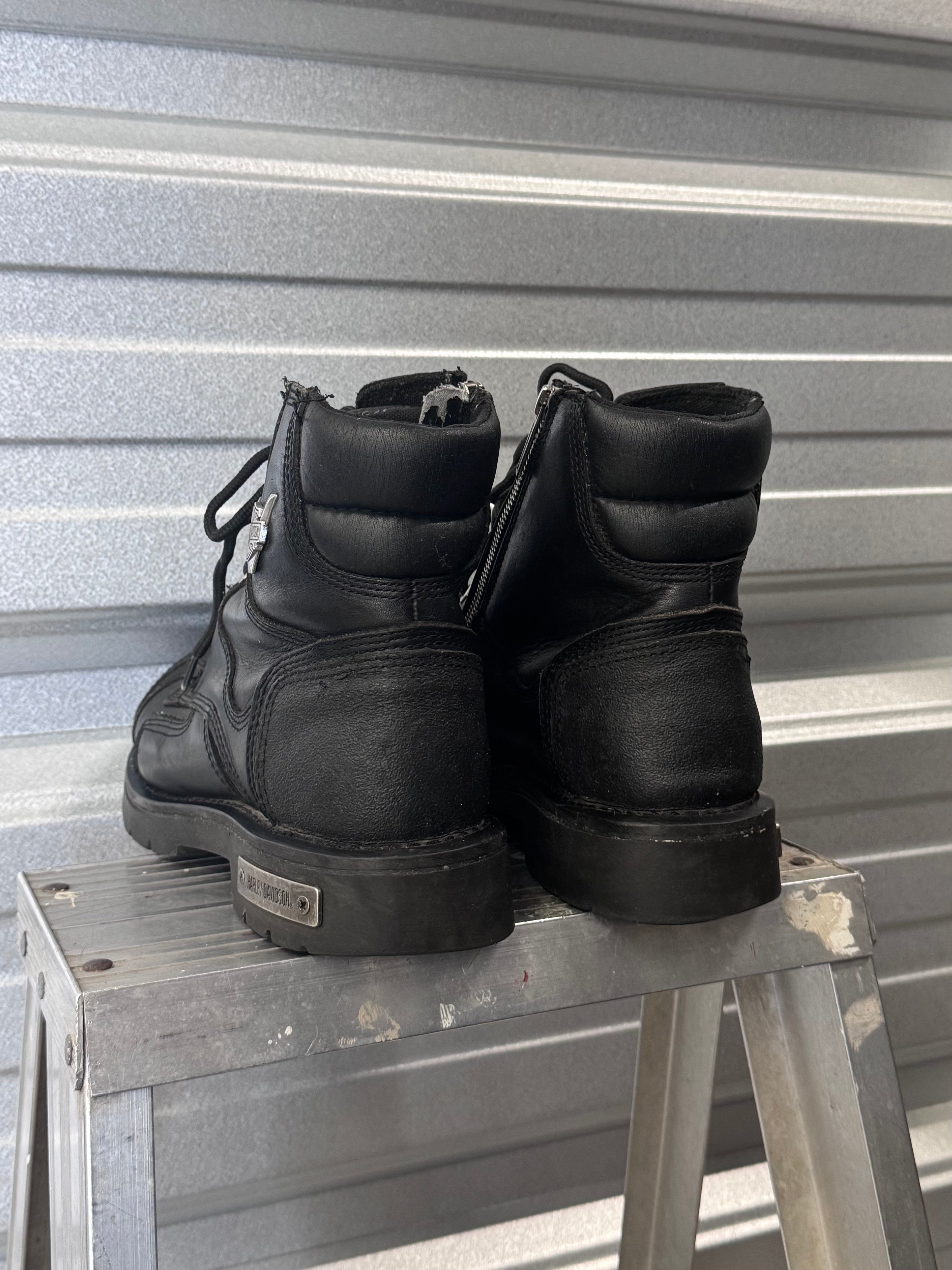Harley-Davidson Stealth Motorcycle Riding Boots - 10.5