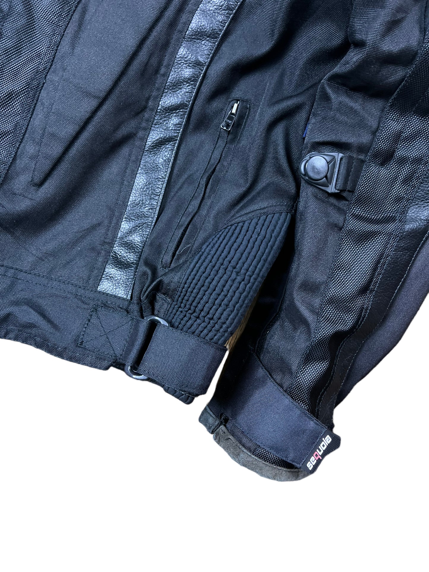 Black Sequola Motorcycle Jacket - M