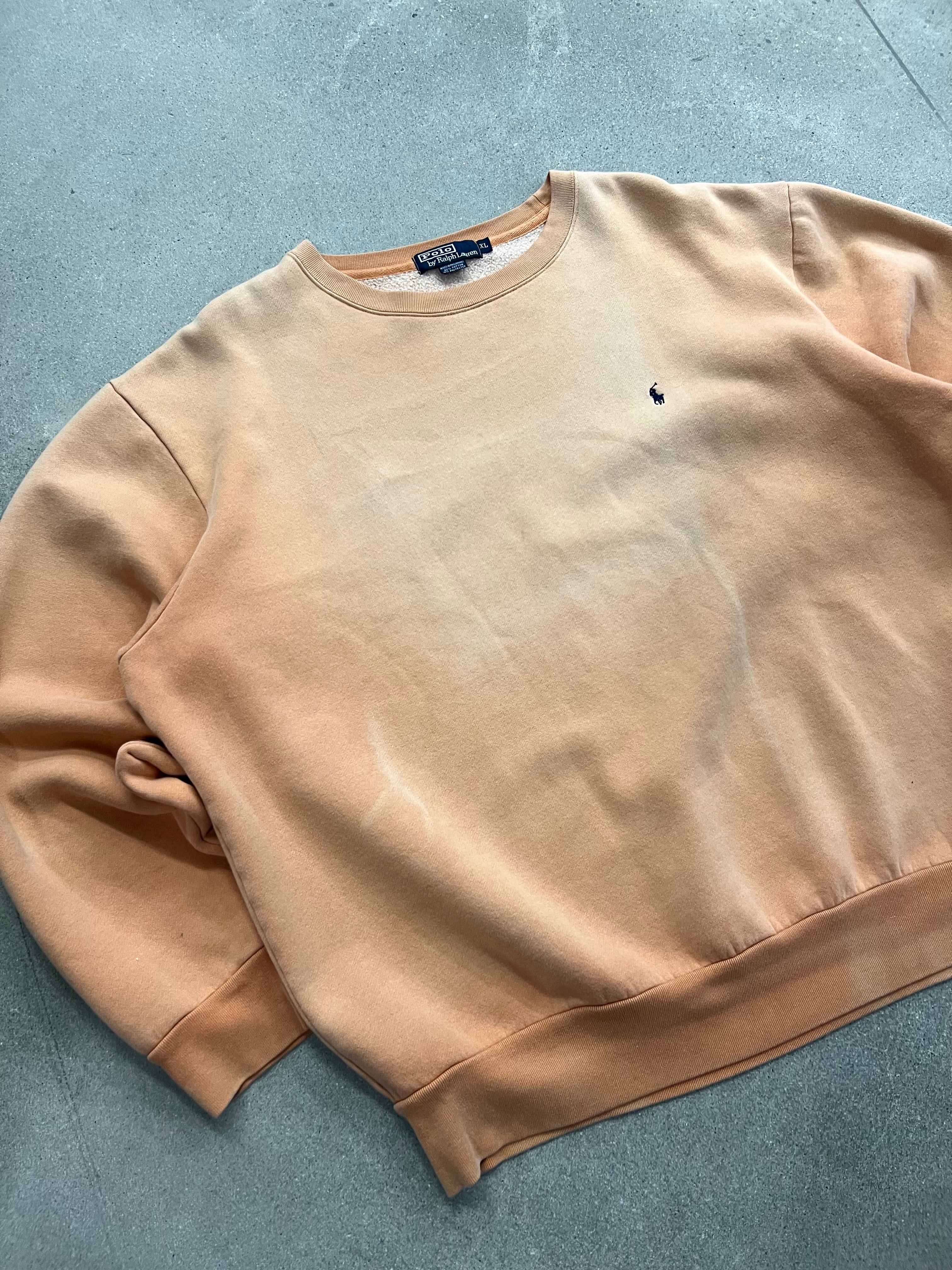 Polo By Ralph Lauren Faded Crewneck Sweatshirt - XXL