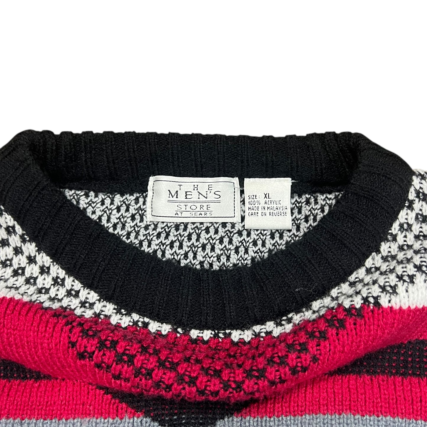 Sears Multi-colored Knit Sweater - XL