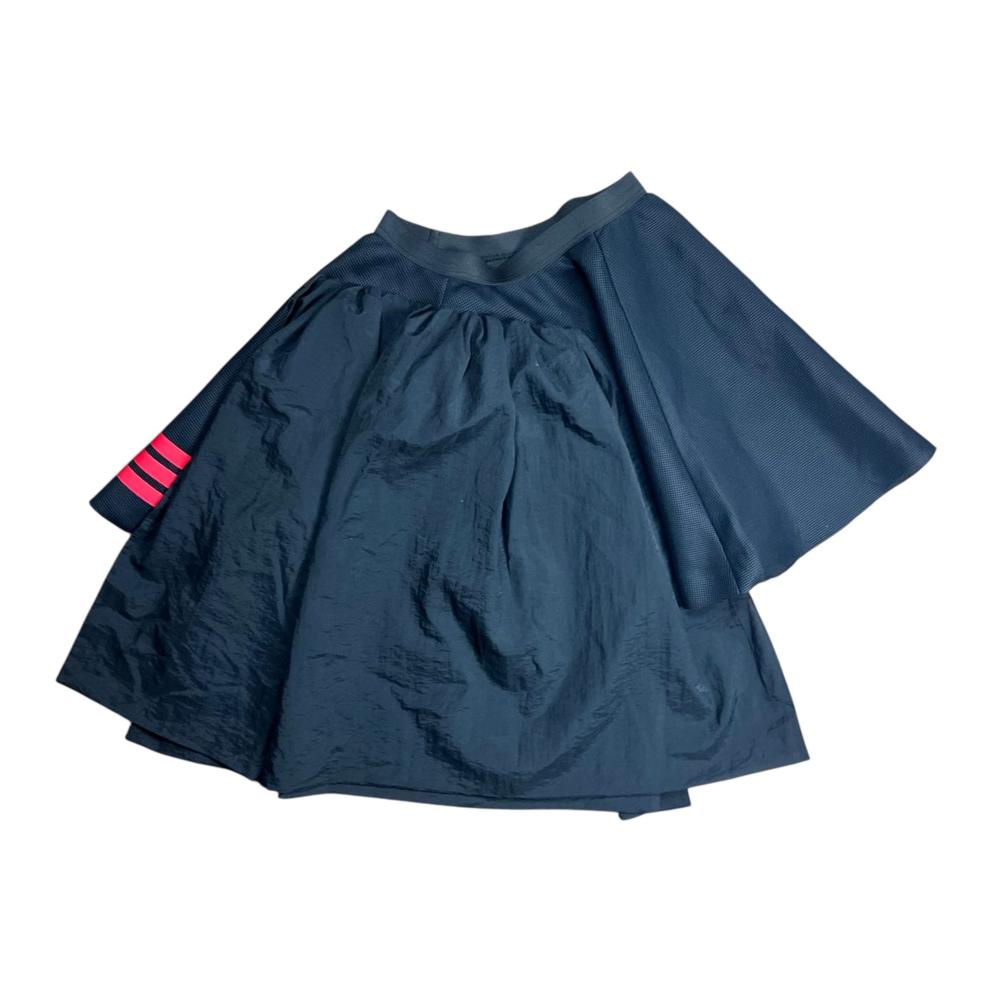 Y-3 Black Asymmetrical Mesh Skirt - M