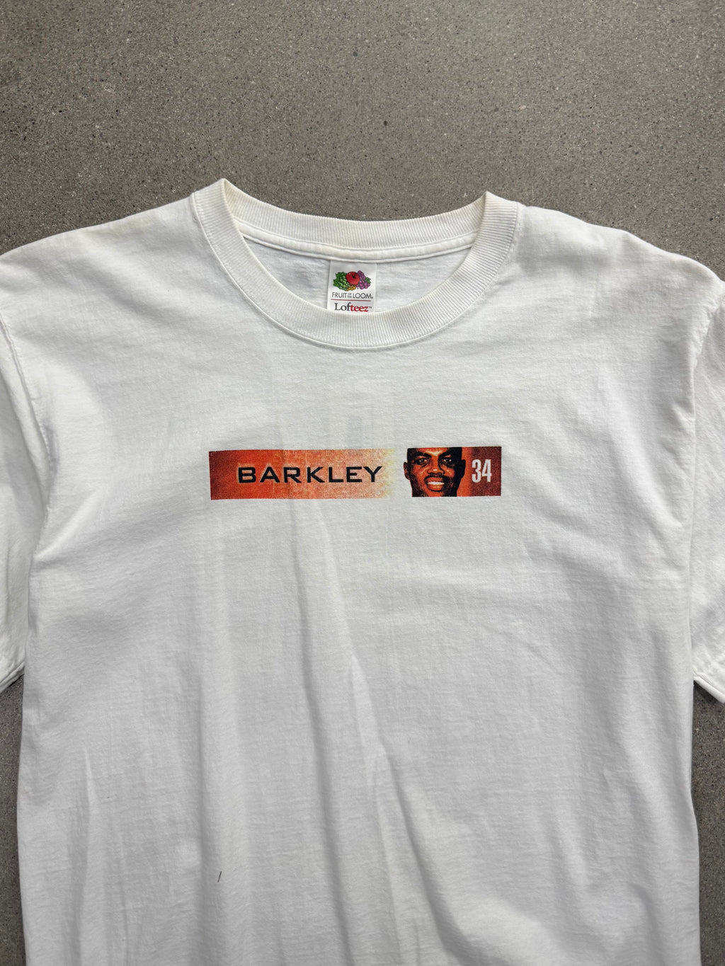 2004 Charles Barkley Phoenix Suns Ring Of Honour NBA T-Shirt - L