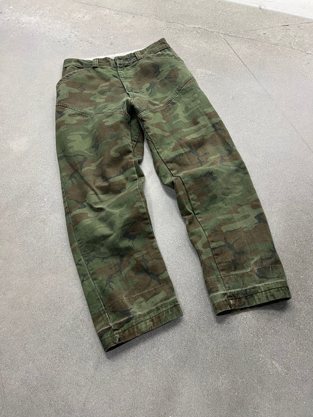 Sears By Ted Williams Double Knee Camo Pants - 32”