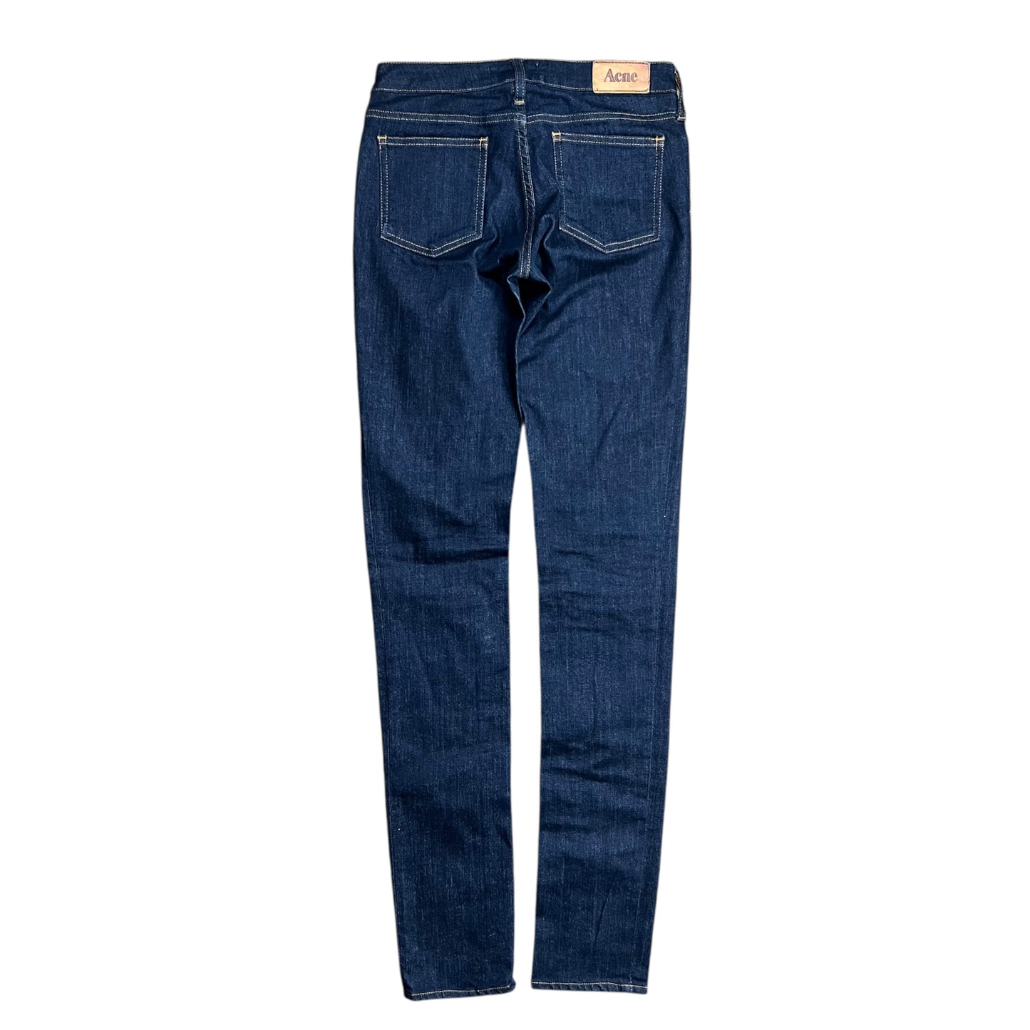 Acne Studios Dark Blue Skinny Jeans - 26”