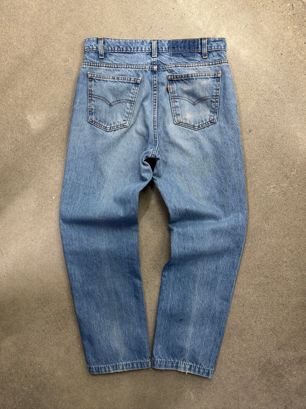 Faded Levi's Orange Tab Jeans - 32"