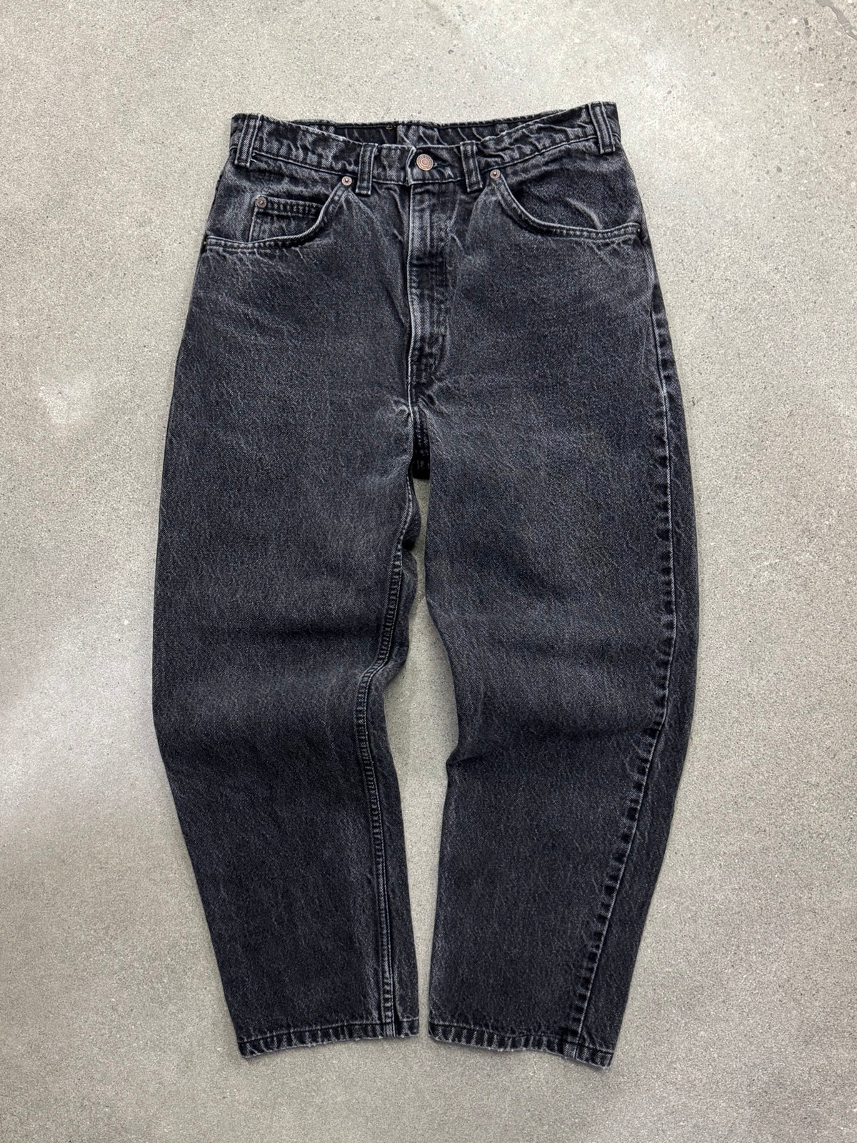 Faded Levi's 634 Orange Tab Jeans - 30"