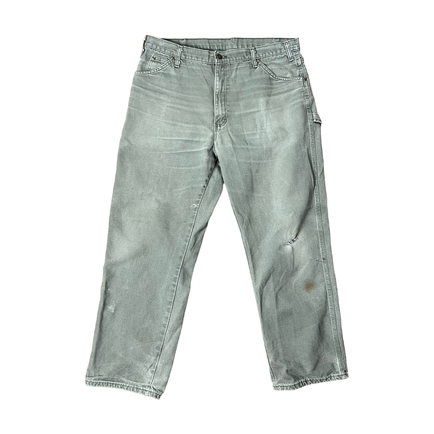 Dickies Faded Green Carpenter Pants - 36"