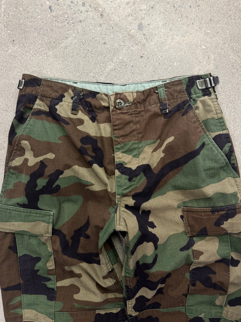 Woodland Camo ARMY Capris - 30”