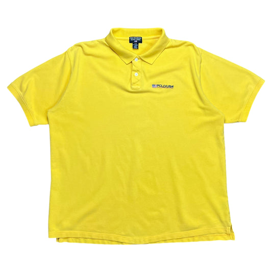Polo Jeans Co Ralph Lauren Yellow USA Polo Shirt - XL