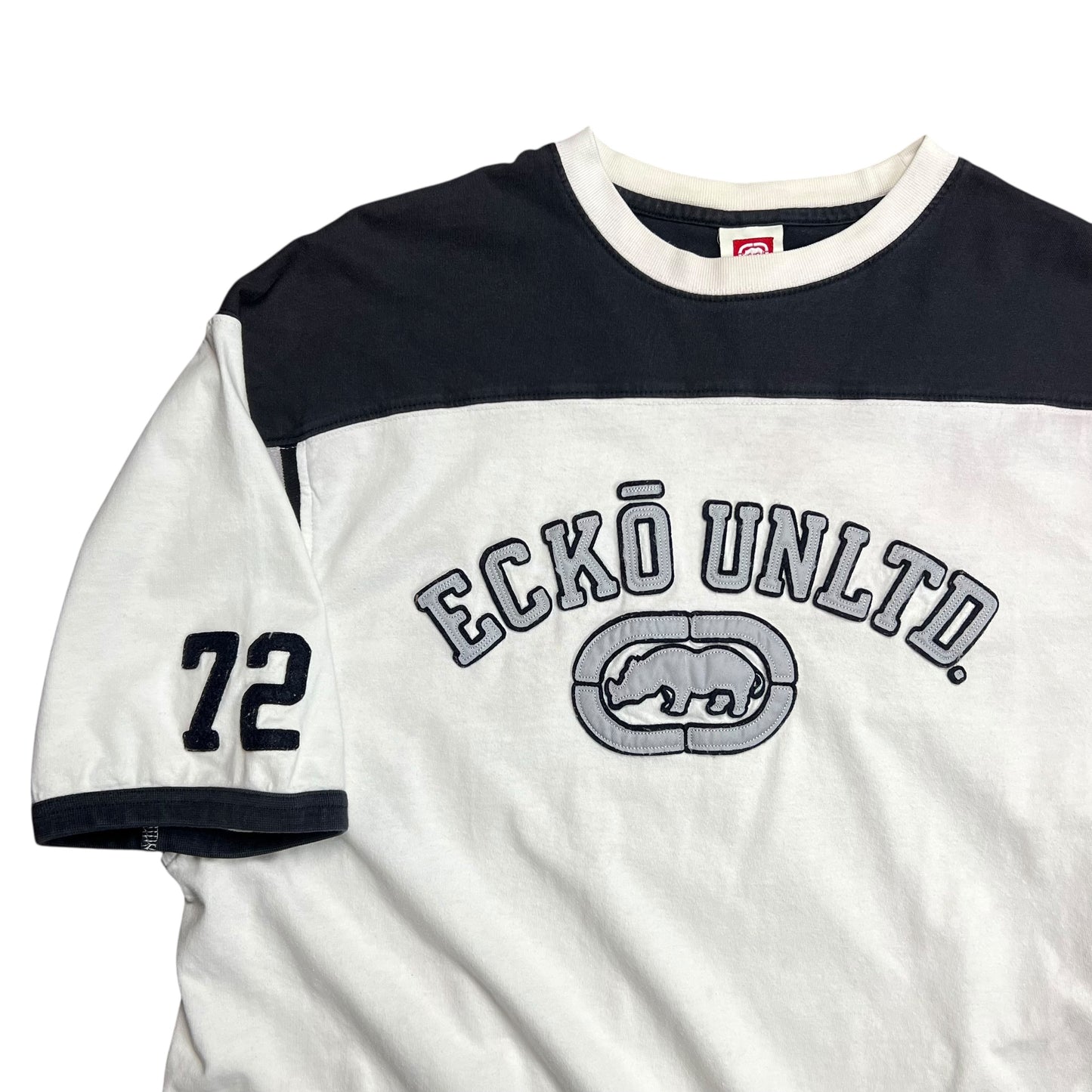 Ecko Unltd. Logo Knit Ringer T-shirt - XL