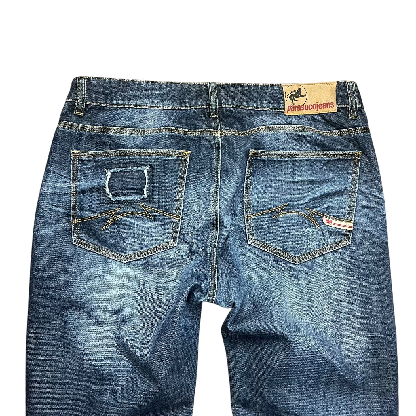 Parasuco Faded Straight Leg Jeans - 34”