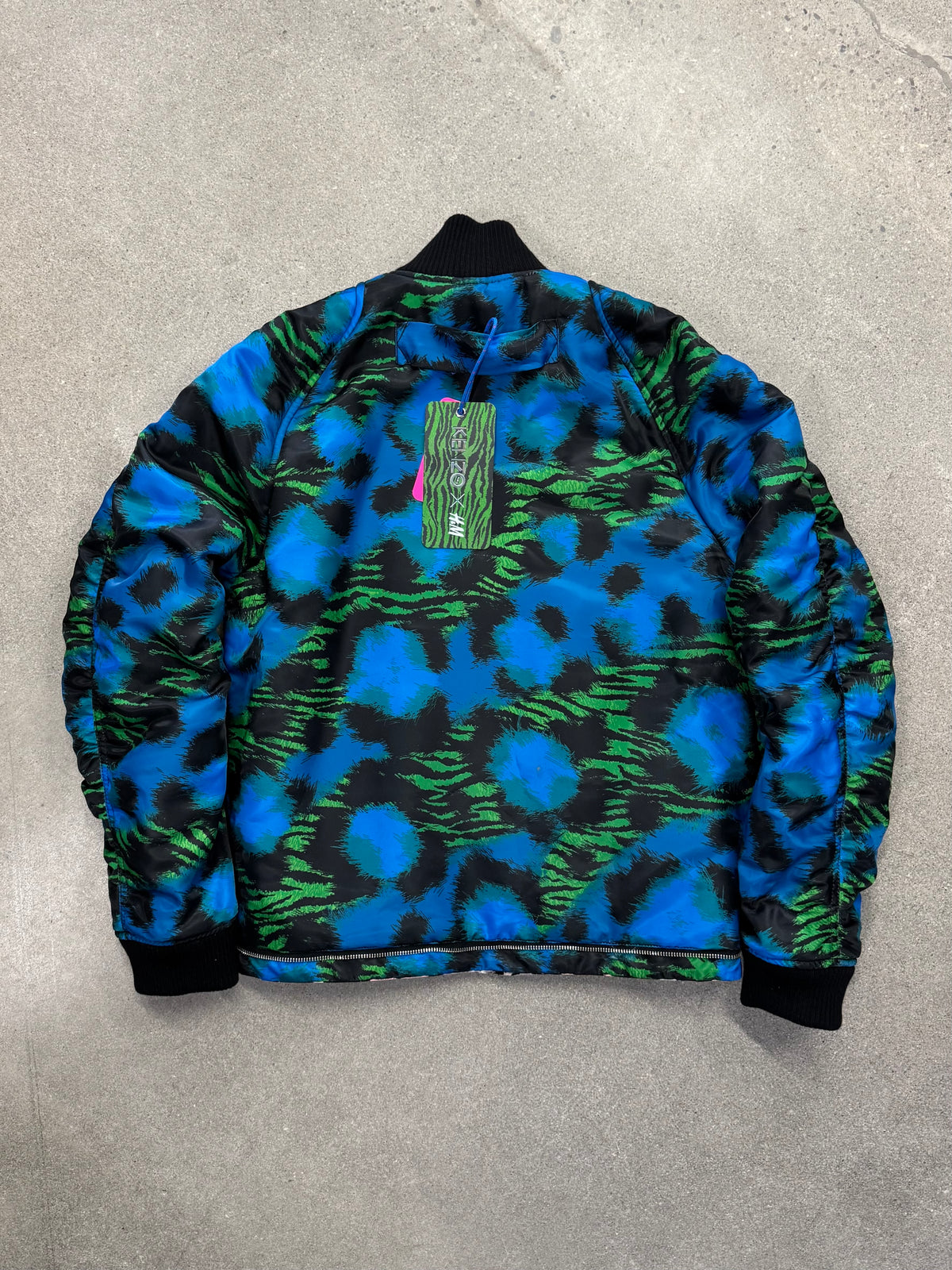 Kenzo x H&M Reversible Zebra Print Bomber Jacket - S