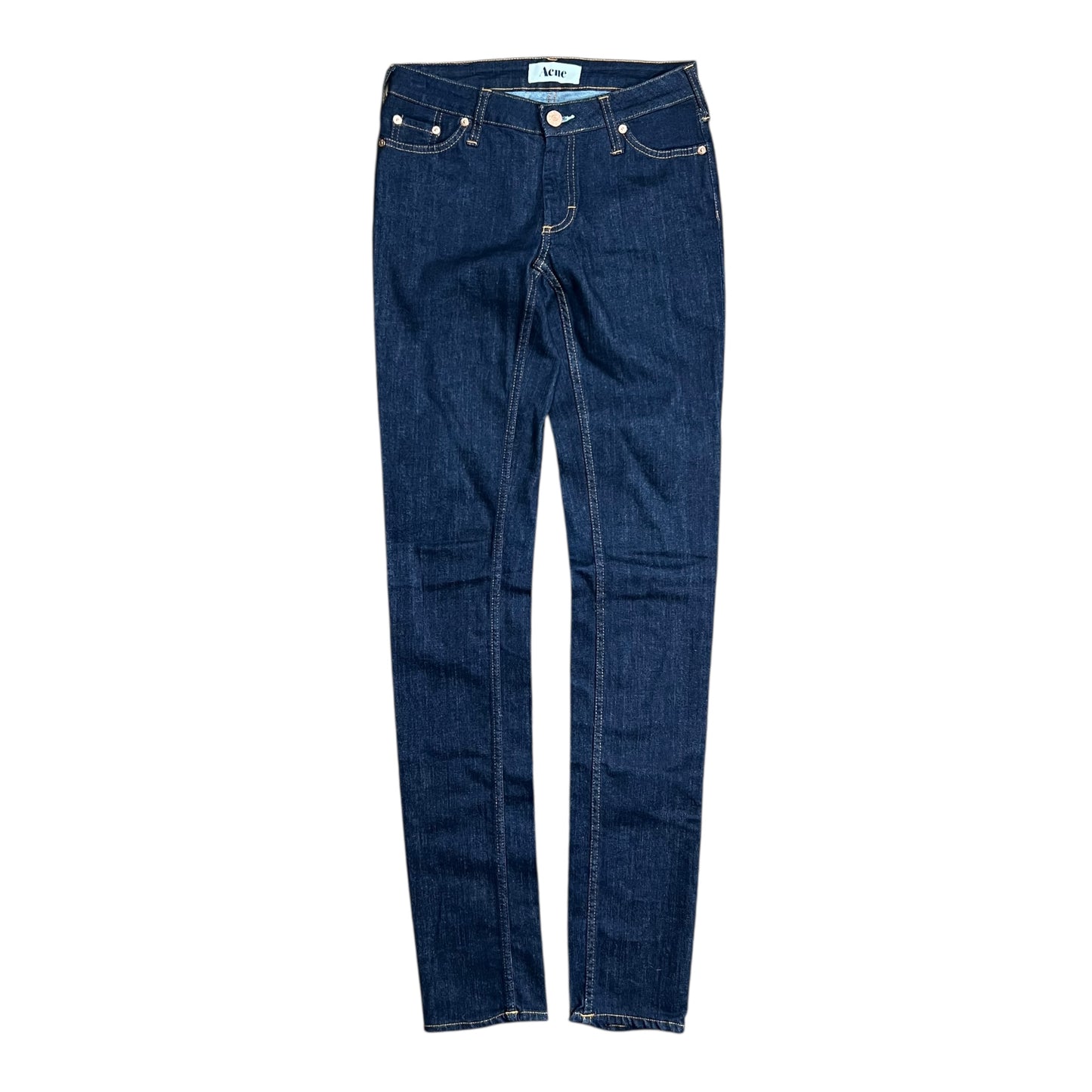 Acne Studios Dark Blue Skinny Jeans - 26”