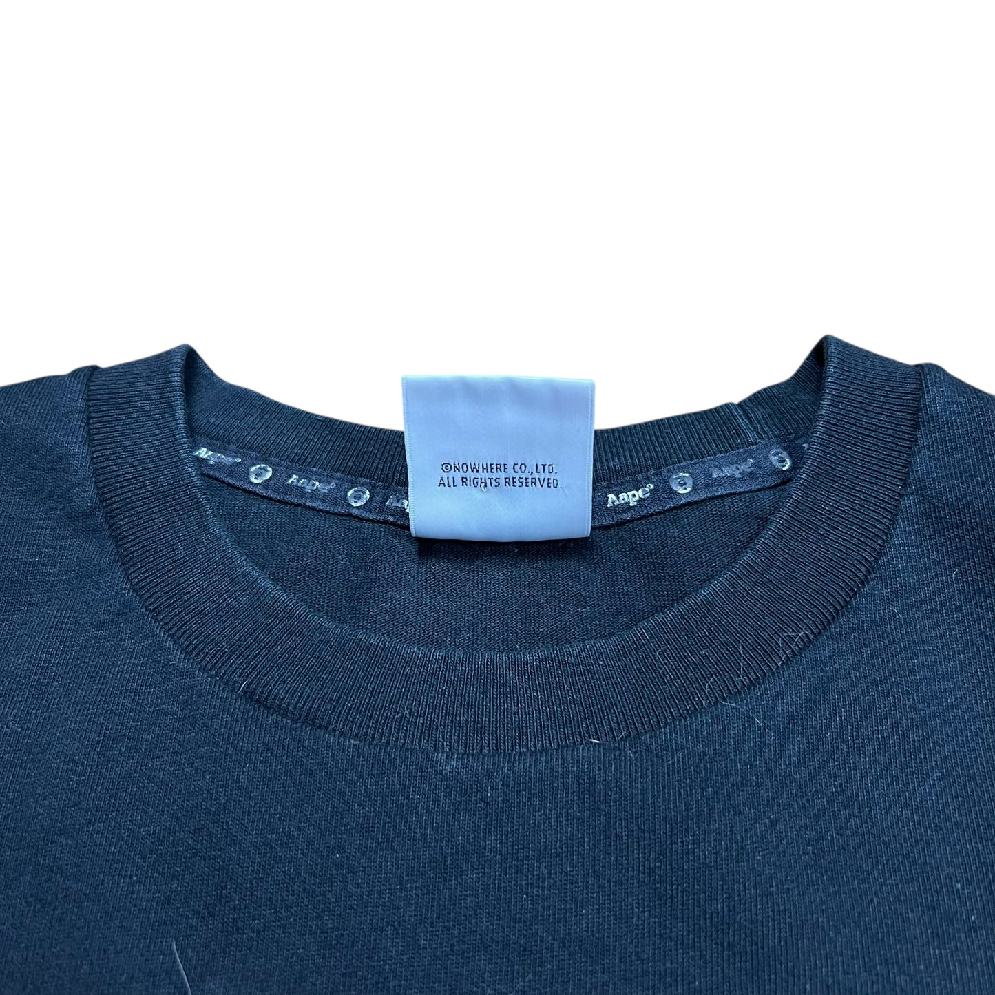 Aape Red Logo Moonface T-shirt - S