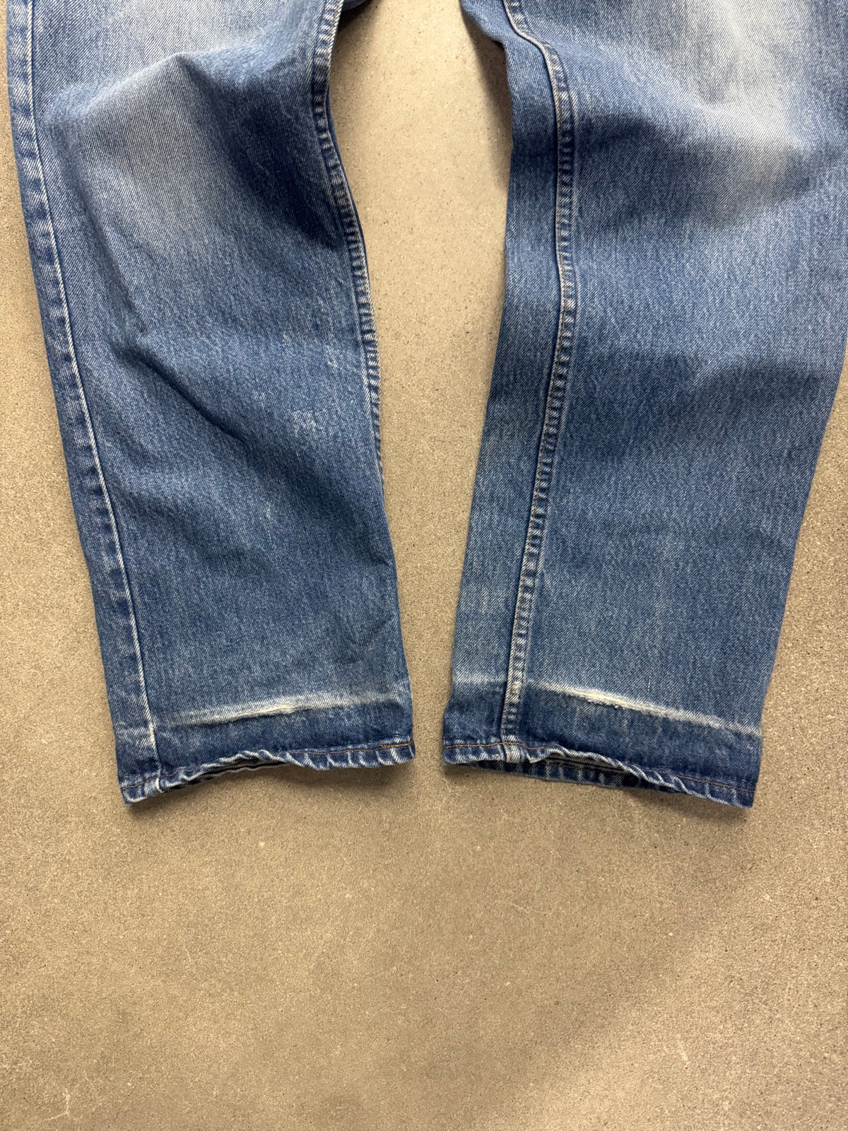 Faded Levi's 619 Orange Tab Jeans - 40"
