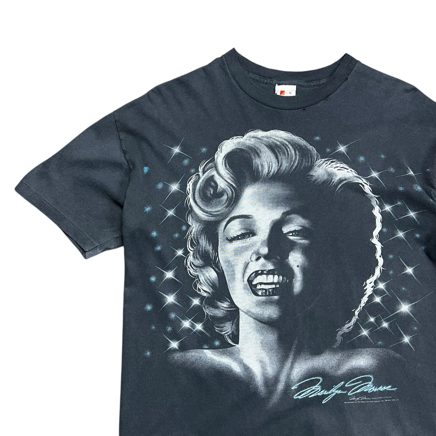Marilyn Monroe Airbrush Portrait T-shirt - L