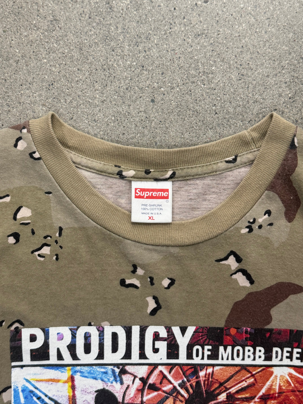 Supreme Prodigy Of Mobb Deep Camo T-Shirt - XL