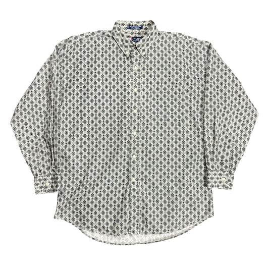 Chaps Ralph Lauren Patterned Button-up Shirt - XL