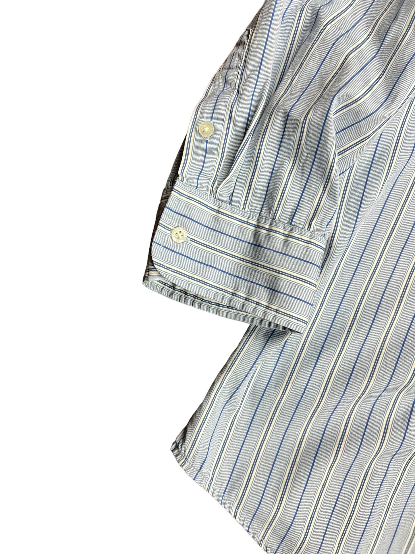 Lauren Ralph Lauren Ruffled Button-up Blouse - L