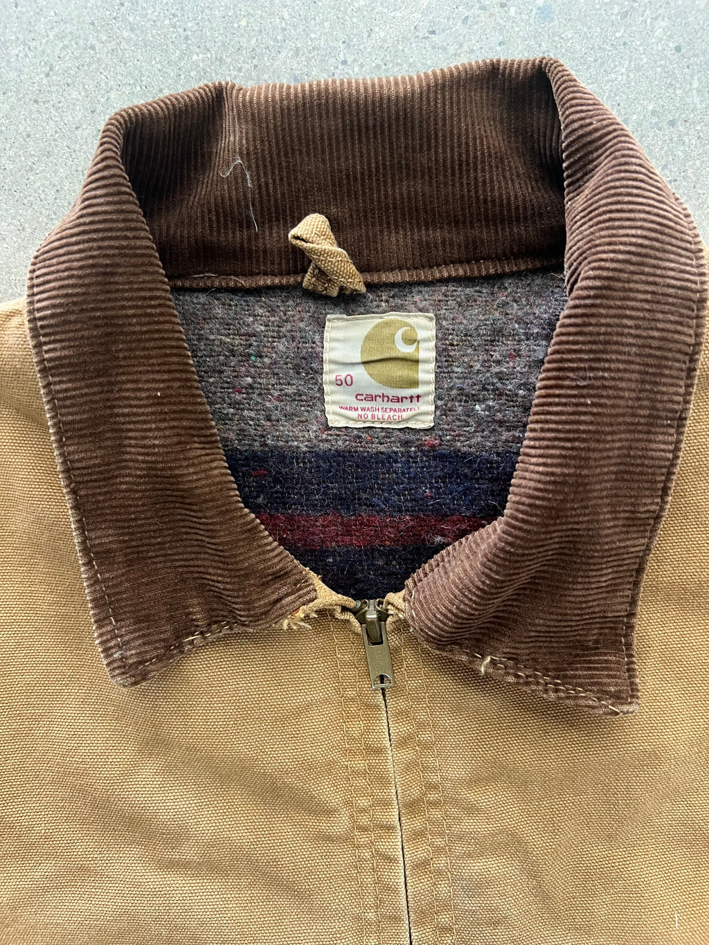 Carhartt Detroit Blanket Lined Work Jacket - XL