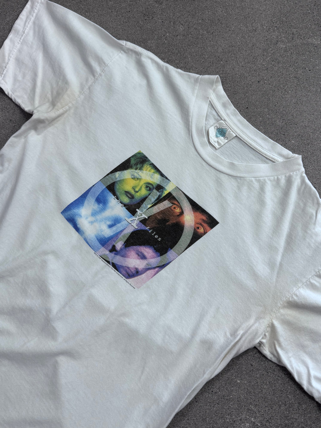 1996 X-Files TV Show T-Shirt - L