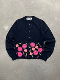 Comme des Garçons GIRL Flower Cardigan Sweater - S
