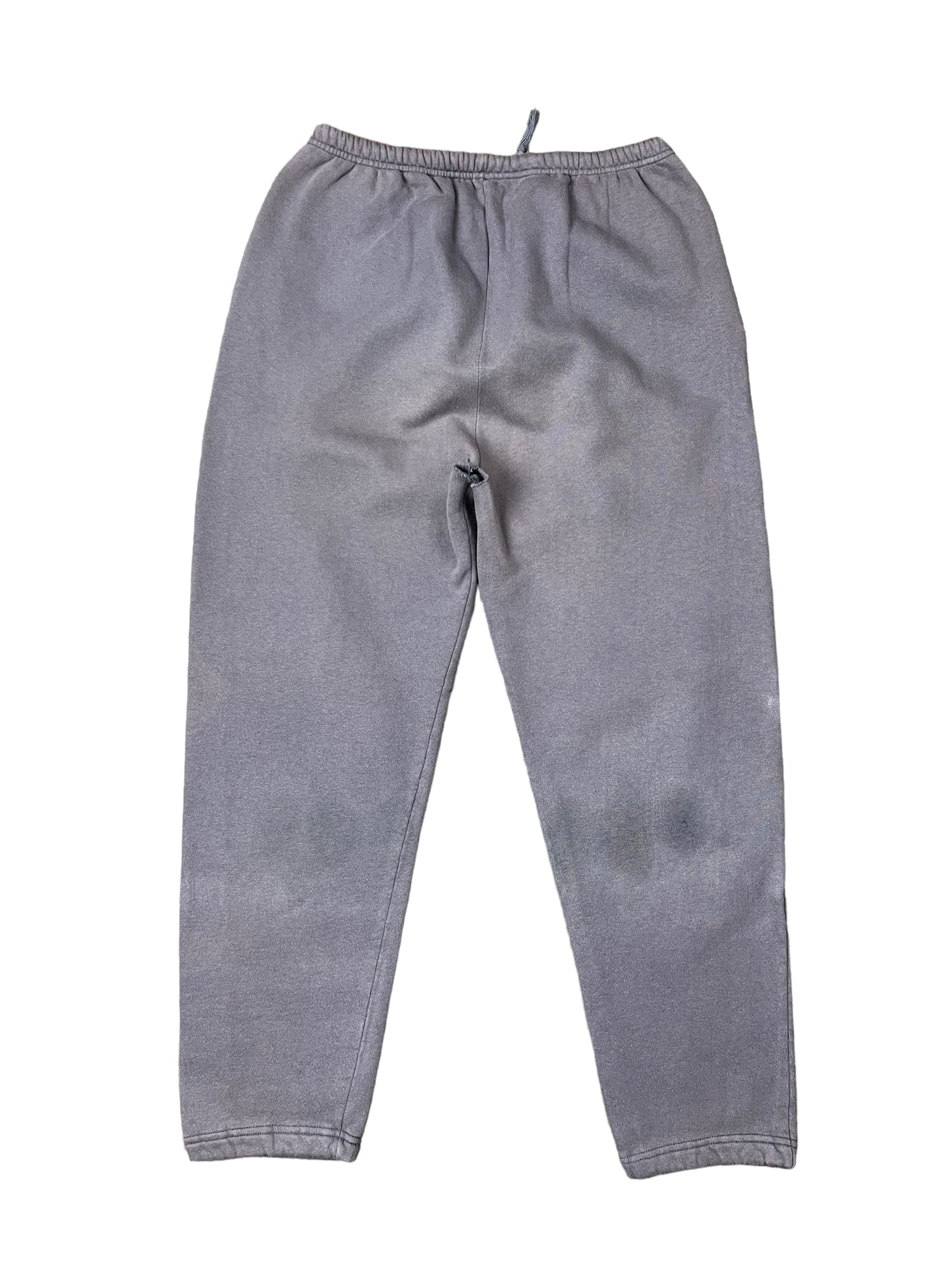 Faded Grey Champion Sweatpants - L
