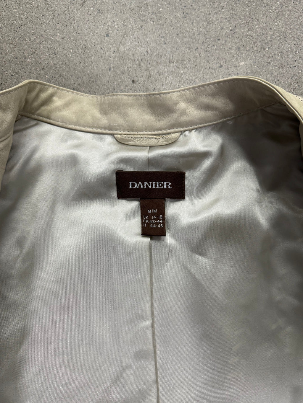 Danier Braided Leather Moto Jacket - M