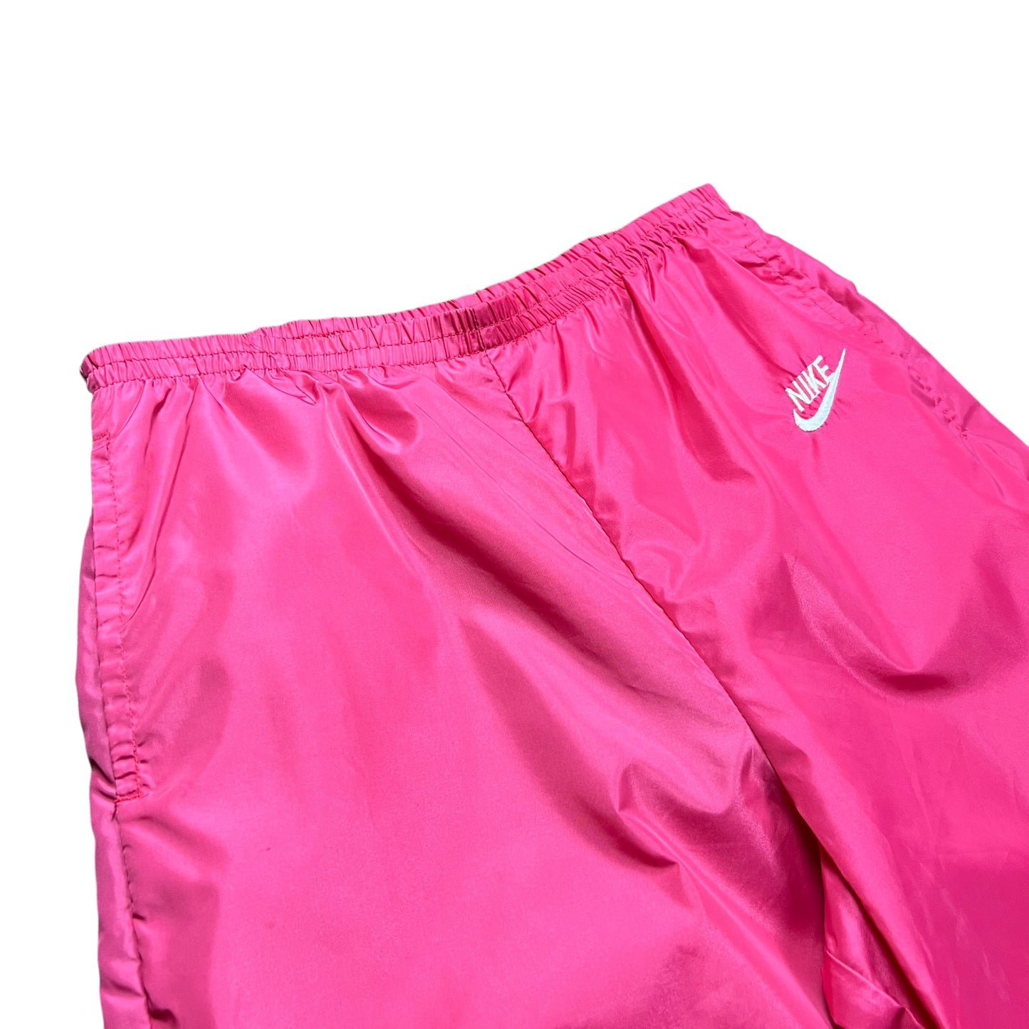 Nike Pink Nylon Track Pants - M
