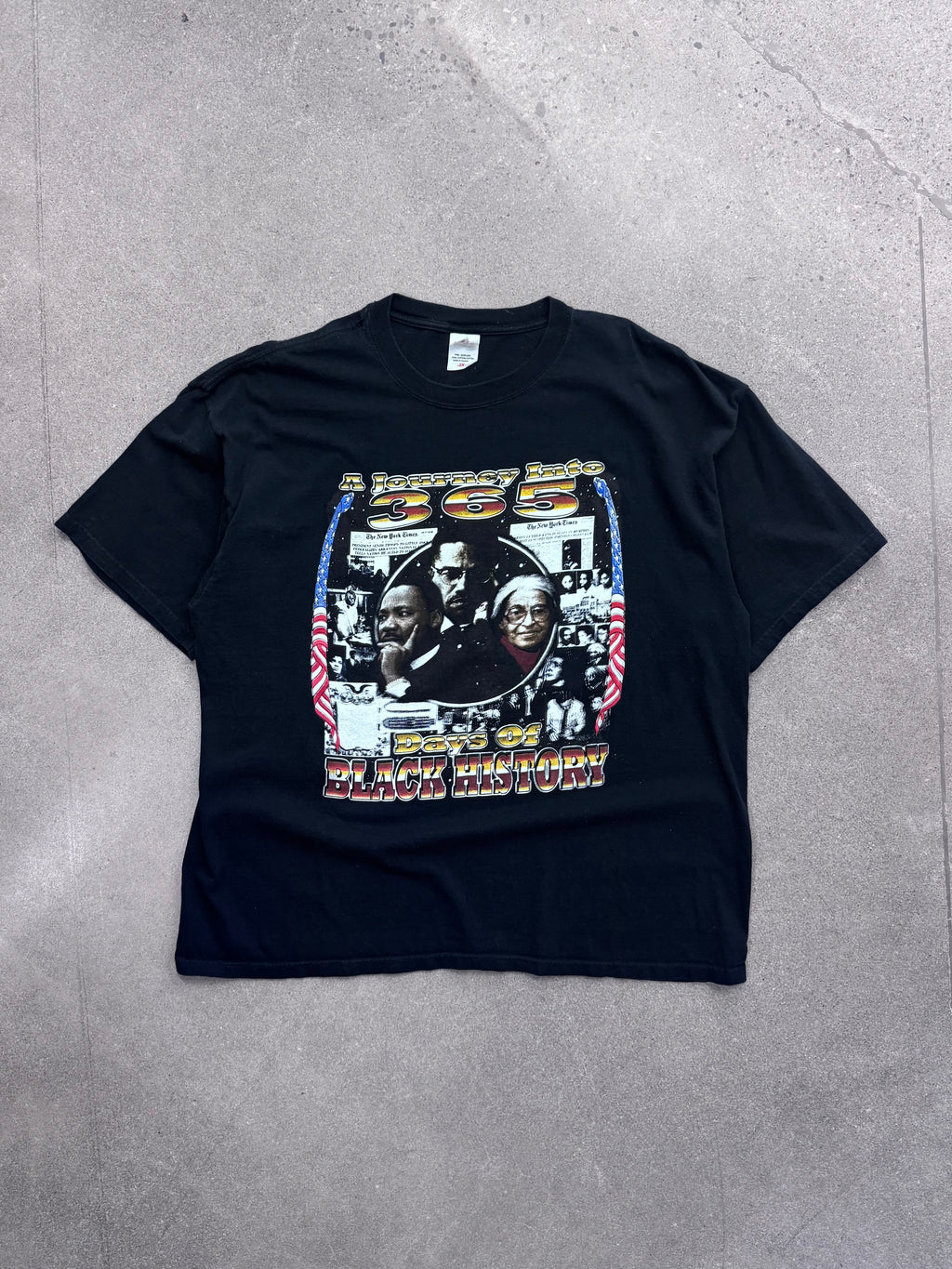 365 Days Of Black History Tribute T-Shirt - XXL