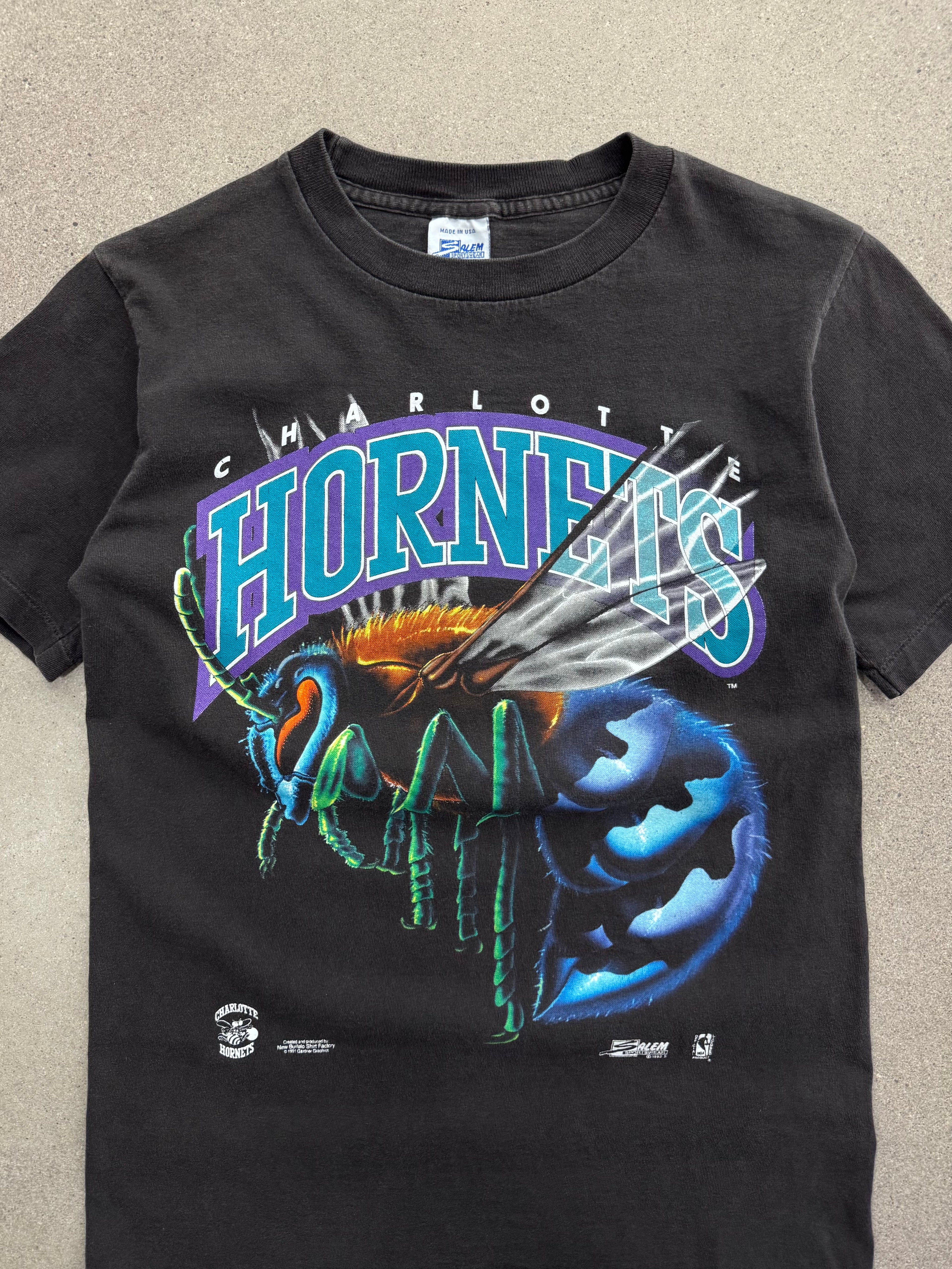 1992 Salem Sportswear Charlotte Hornets NBA T-Shirt – S
